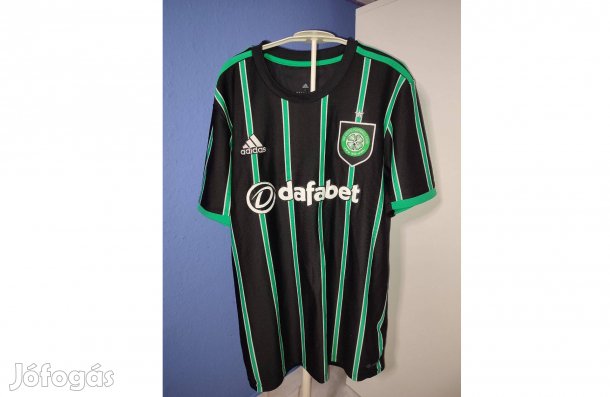 Celtic eredeti fekete zöld adidas 2022-23 mez (L)