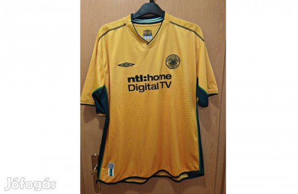 Celtic eredeti sárga Umbro 2002 mez (2XL)