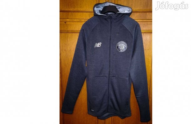 Celtic eredeti szürke New Balance kapucnis pulóver (M)