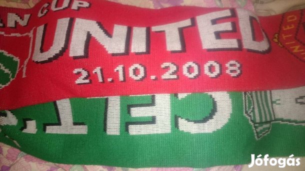 Celtic szurkolói sál olcsón eladó!
