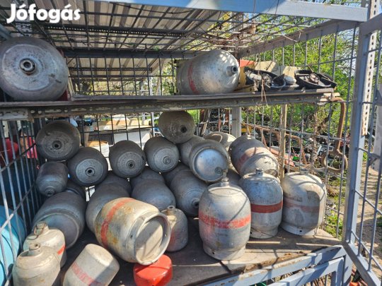 Cemping gázpalack gáz palack 2 kg üres