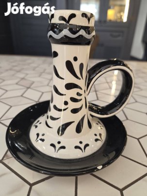 Cerámia gyertya tartó