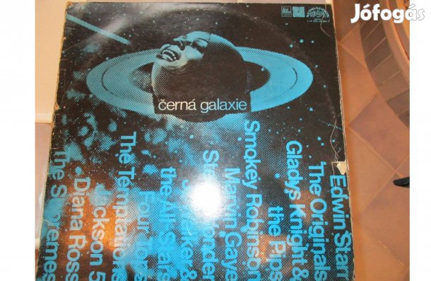 Cerná Galaxie dupla bakelit hanglemez eladó