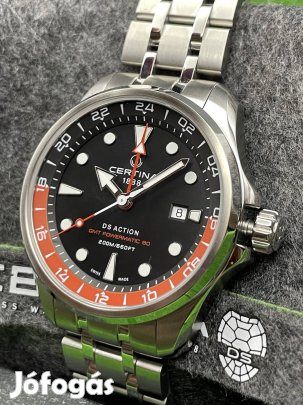 Certina DS Action GMT Powermatic 80 Férfi hordatlan piros Karóra