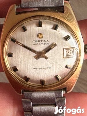 Certina Waterking 215 automata eredeti vintage svájci férfi karóra