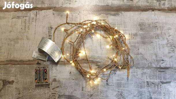 Ceruzaelemes LED-es fényfüzér eladó