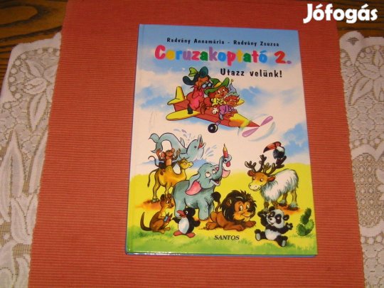 Ceruzakoptató2. Utazz velünk könyv