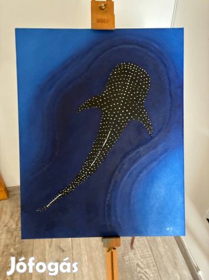 Cetcápa 3D-s alkotás