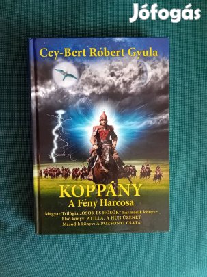Cey-Bert Róbert Gyula, Koppány c könyv Dedikált !