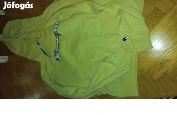 Champion pamut kapucnis pulóver M es méret