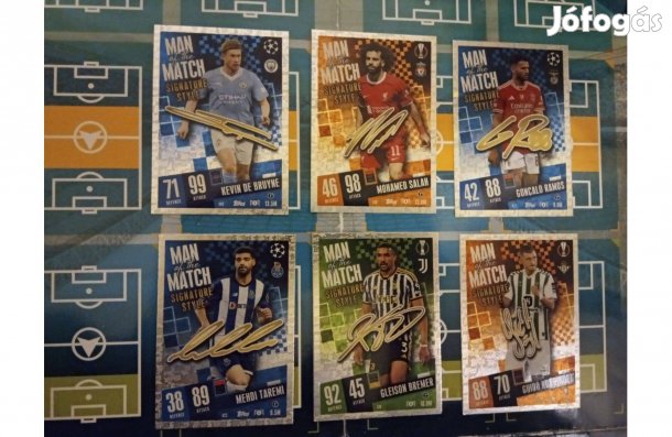Champions League Europa League 2023-2024 Match Attax kártya
