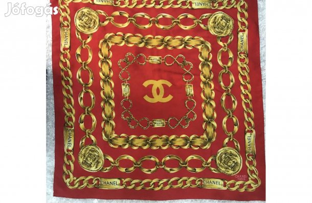 Chanel selyem kendő