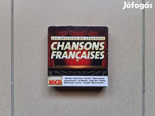 Chansons Francaises CD lemez, 10 CD