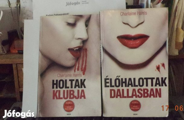 Charlaine Harris True Blood sorozat 4 db kötete