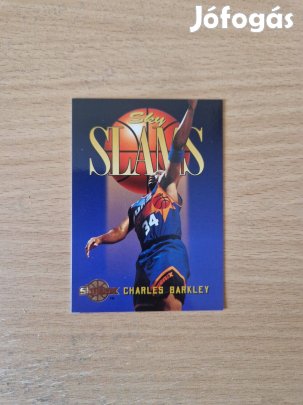 Charles Barkley Skybox 1995-96 Sky Slams #302 kosaras kártya