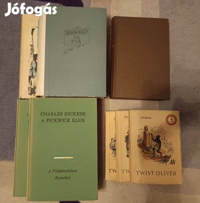 Charles Dickens könyvcsomag / 3 db könyv