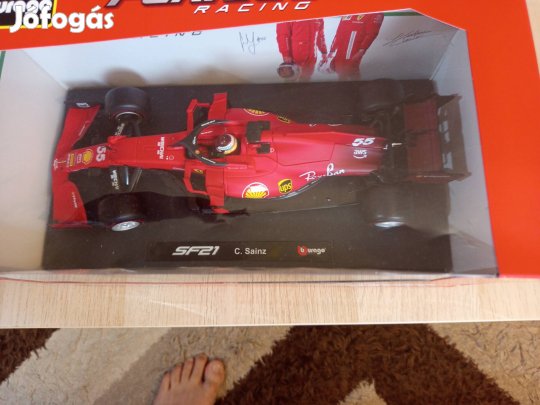 Charles Leclerc Ferrari sf21 modell 1/18.
