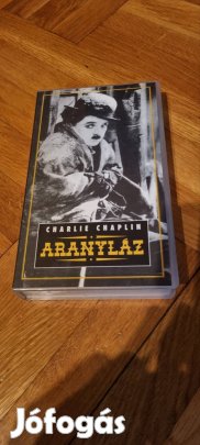 Charlie Chaplin aranyláz vhs kazetta 