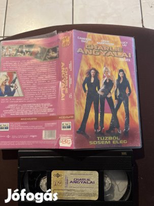 Charlie angyalai tűzből akció vhs 