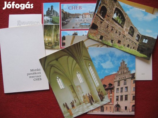 Cheb városáról 13 képeslap - Csehország