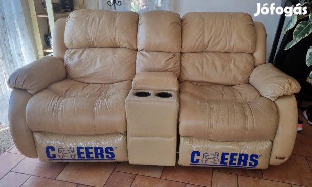 Cheers bőr relax,hintafunkciós kanapé 3+2