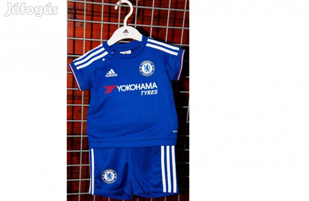 Chelsea eredeti kék adidas baby mez szett (68)