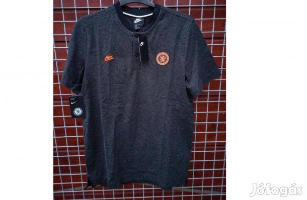 Chelsea eredeti szürke narancssárga Nike póló (L)