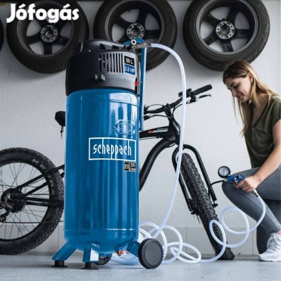 Cheppach HC51 V kompresszor ajándék levegős szett. -