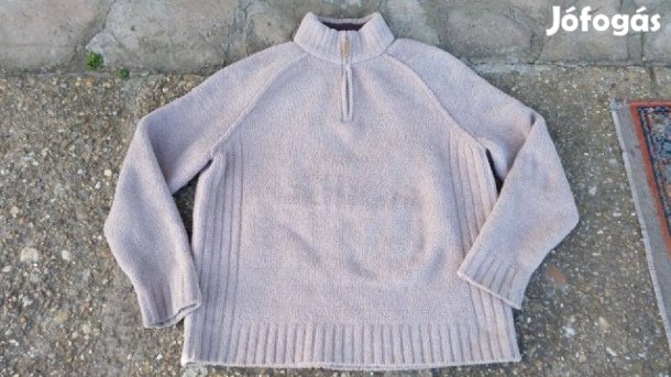 Cherokee halványbarna zsenília férfi pulóver / kardigán XXL-es eladó!