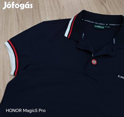 Chervo prémium golf sötétkék sportpóló