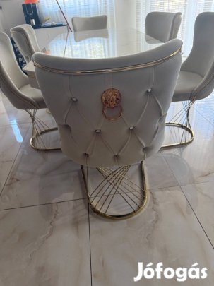 Chesterfield ebédlő asztal