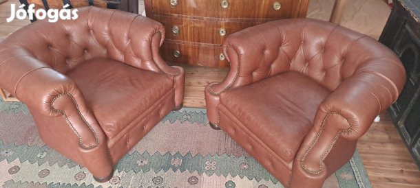 Chesterfield kanapé szett