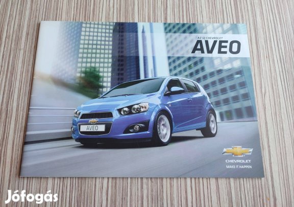 Chevrolet Aveo (2011) magyar prospektus, katalógus