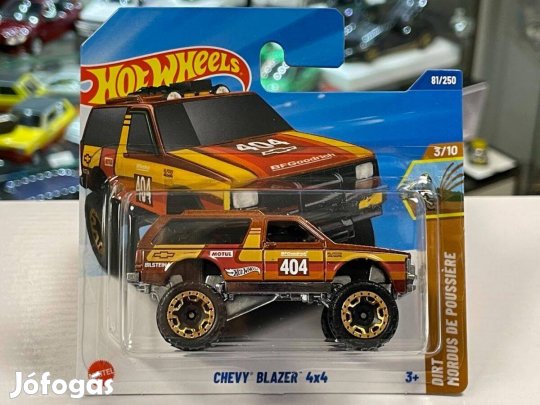 Chevrolet Chevy Blazer 4x4 1:72 Hot Wheels Dirt 3/10