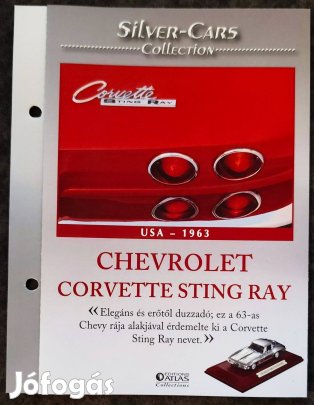 Chevrolet Corvette Stingray - Silver Cars Collection