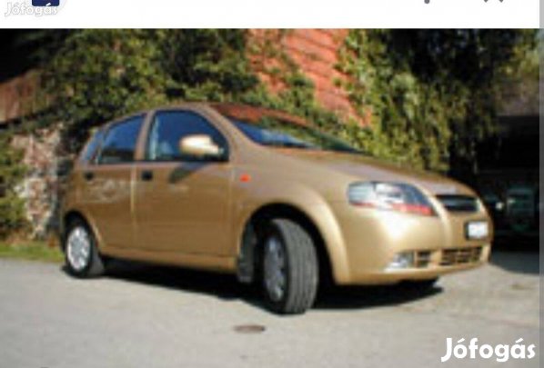Chevrolet Kalos gyári bontott alkatrészek kedvező áron eladók