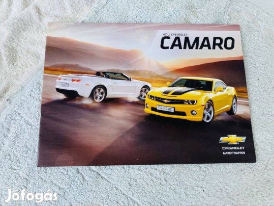 Chevy, Chevrolet Camaro katalógus, prospektus