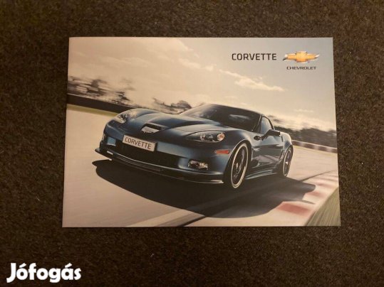 Chevy, Chevrolet Corvette C6 katalógus, prospektus