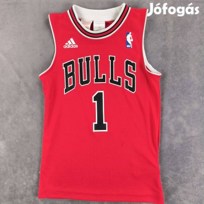 Chicago Bulls Derrick Rose Adidas NBA mez gyerek XS-es