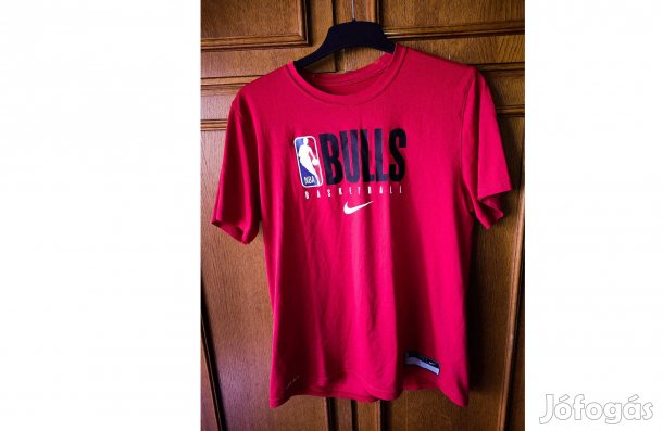 Chicago Bulls eredeti piros Nike póló (L)