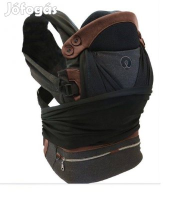 Chicco Boppy Adjust Comfyfit Luxe Charcoal babahordozó