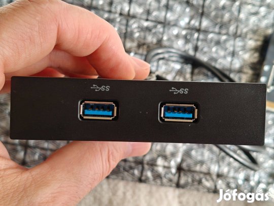 Chieftec Mub-3002 2x USB 3.0 5 Gbit/s portos előlapi panel 3.5"