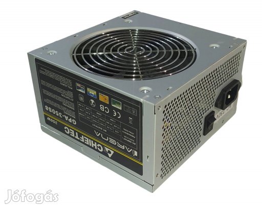 Chieftec iarena 350W minőségi tápegység SATA / 80+