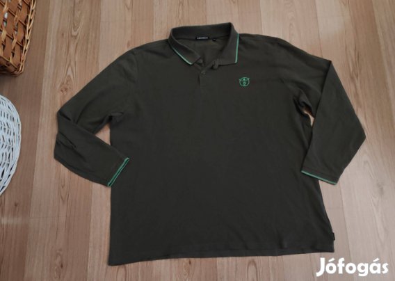 Chiemsee khaki férfi vékony pulóver