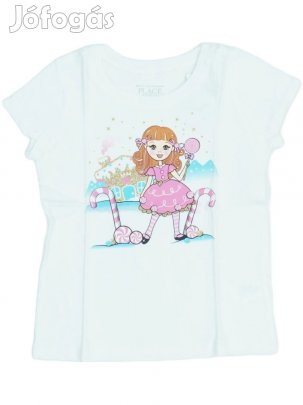 Children's Place Új (címkés) Lány Póló (Méret: 104)