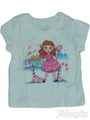 Children's Place Új (címkés) Lány Póló (Méret: 86)