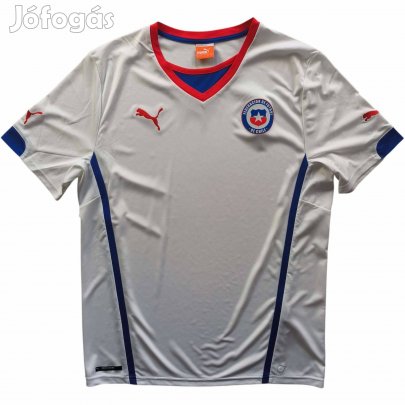 Chile Chilei válogatott 2014-15 Puma vendég foci mez L-es
