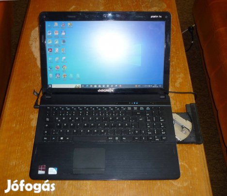 Chiligreen Platin TX (2020M-4GB-500GB) jól műxik, de akku+töltő nincs