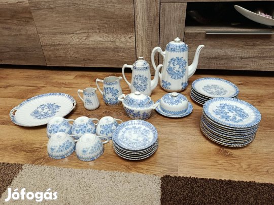 China Blau teás kávés porcelán készlet - kínai porcelán