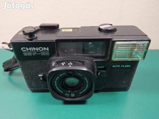 Chinon 35F -EE Camera Retro Fényképezőgép Régi Chinonex 38 MM Optika